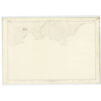 1866 Map of Aberdeenshire, Sheet CXI, 1869 Print