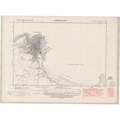 1938 Map of Aberdeenshire Sheet III.NW, 1949 Print