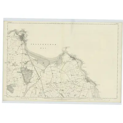 1869 Map of Aberdeenshire, Sheet III, 1874 Print