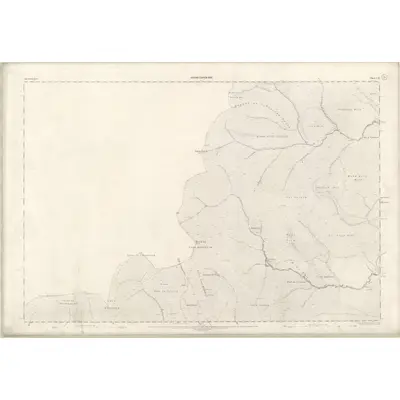 1900 Map of Aberdeenshire Sheet LIX, 1902 Print