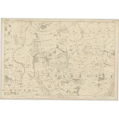 1866 Map of Aberdeenshire, Sheet LVI, 1870 Print