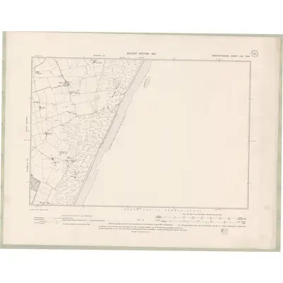 1899 Map of Aberdeenshire Sheet LVII.NW, 1901 Print