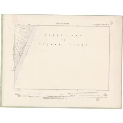 1899 Map of Aberdeenshire Sheet LVII.SW, 1901 Print