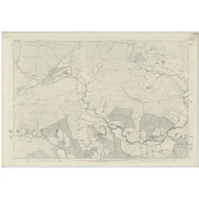 1867 Map of Aberdeenshire, Sheet LX, 1869 Print