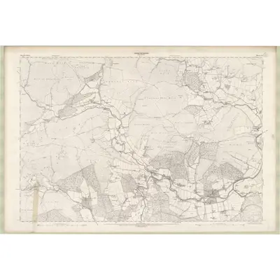 1900 Map of Aberdeenshire Sheet LX, 1903 Print