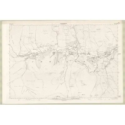 1900 Map of Aberdeenshire Sheet LXVIII, 1902 Print