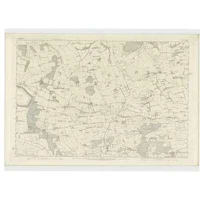 1864 Map of Aberdeenshire, Sheet LXXIV, 1869 Print
