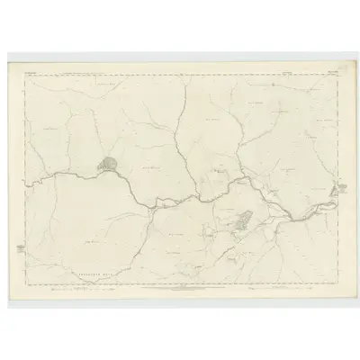 1866 Map of Aberdeenshire, Sheet LXXIX, 1869 Print