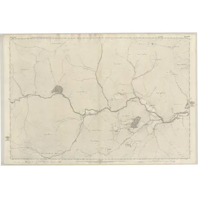 1866 Map of Aberdeenshire, Sheet LXXIX, 1869 Print