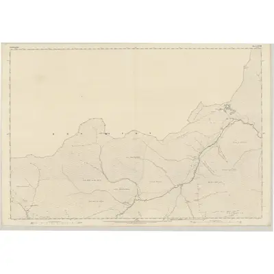 1866 Map of Aberdeenshire, Sheet LXXVIII, 1869 Print