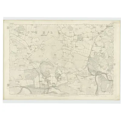 1866 Map of Aberdeenshire, Sheet LXXXII, 1870 Print