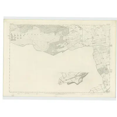 1865 Map of Aberdeenshire, Sheet LXXXIV (with inset XCIV.A and XCIV.B), 1869 Print
