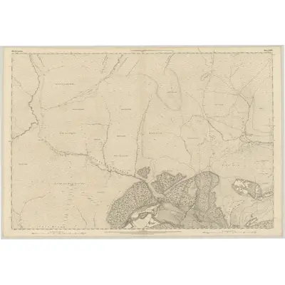 1866 Map of Aberdeenshire, Sheet LXXXIX, 1867 Print