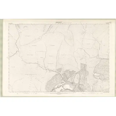 1900 Map of Aberdeenshire Sheet LXXXIX, 1902 Print