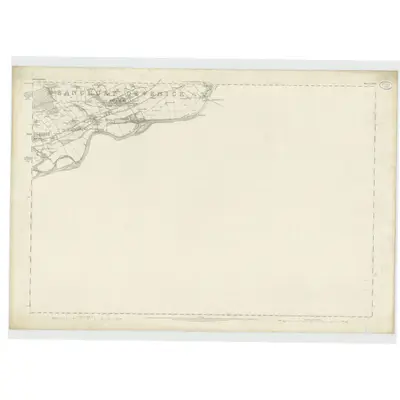 1866 Map of Aberdeenshire, Sheet LXXXVI, 1869 Print