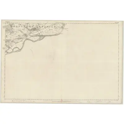1866 Map of Aberdeenshire, Sheet LXXXVI, 1869 Print