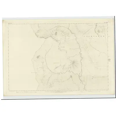 1866 Map of Aberdeenshire, Sheet LXXXVII, 1869 Print