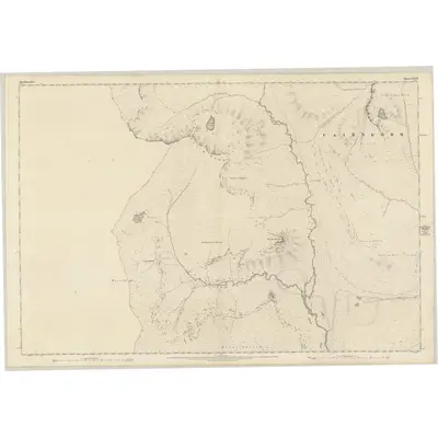 1866 Map of Aberdeenshire, Sheet LXXXVII, 1869 Print