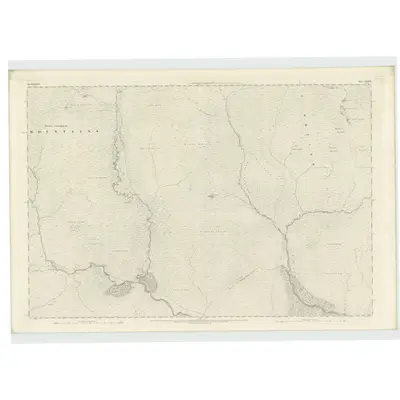 1866 Map of Aberdeenshire, Sheet LXXXVIII, 1869 Print
