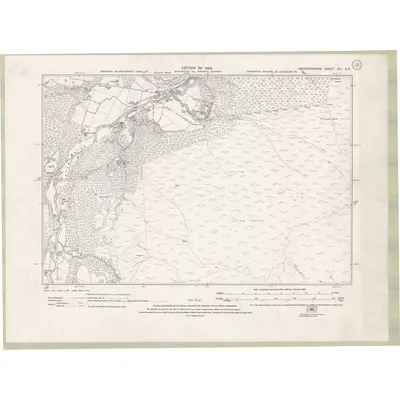 1923 Map of Aberdeenshire Sheet XCI.SE, 1928 Print
