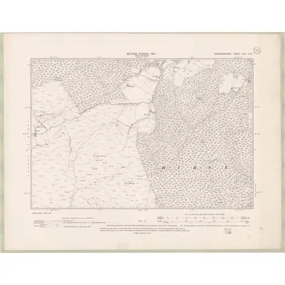 1899 Map of Aberdeenshire Sheet XCIII.SE, 1901 Print