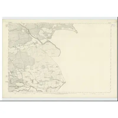 1865 Map of Aberdeenshire, Sheet XCIV, 1869 Print