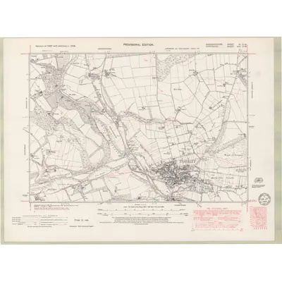 1938 Map of Aberdeenshire Sheet XI.SW, 1949 Print