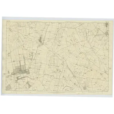 1870 Map of Aberdeenshire, Sheet XII, 1874 Print