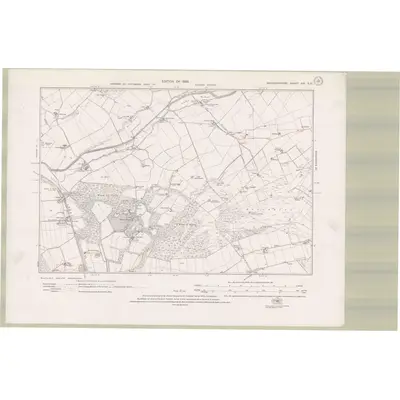 1925 Map of Aberdeenshire Sheet XIX.NE, 1928 Print