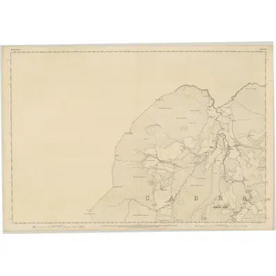 1865 Map of Aberdeenshire, Sheet XLI, 1869 Print