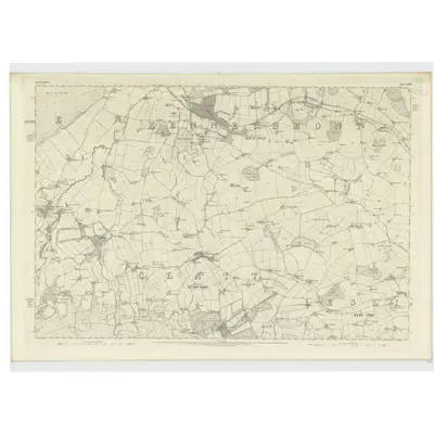 1866 Map of Aberdeenshire, Sheet XLIII, 1870 Print