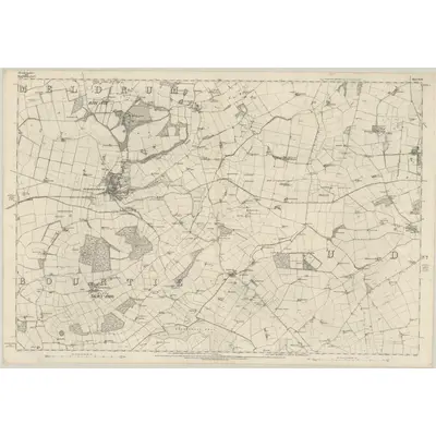 1867 Map of Aberdeenshire, Sheet XLVI, 1870 Print