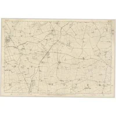 1866 Map of Aberdeenshire, Sheet XLVII, 1870 Print