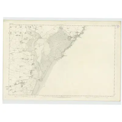 1866 Map of Aberdeenshire, Sheet XLVIII, 1870 Print
