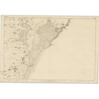 1866 Map of Aberdeenshire, Sheet XLVIII, 1870 Print
