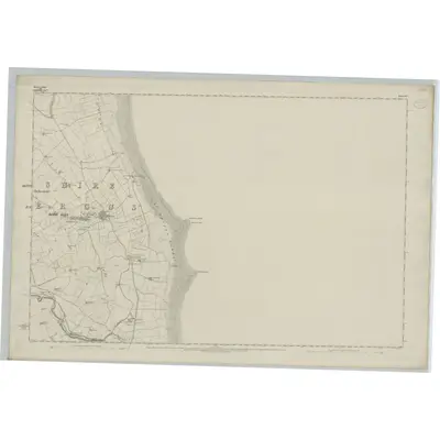 1869 Map of Aberdeenshire, Sheet XV, 1872 Print