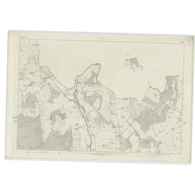 1871 Map of Aberdeenshire, Sheet XVII (with inset XVIIa), 1874 Print