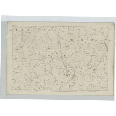 1870 Map of Aberdeenshire, Sheet XX, 1874 Print