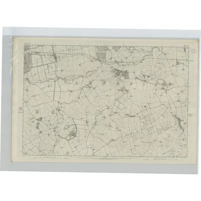 1868 Map of Aberdeenshire, Sheet XXII, 1872 Print