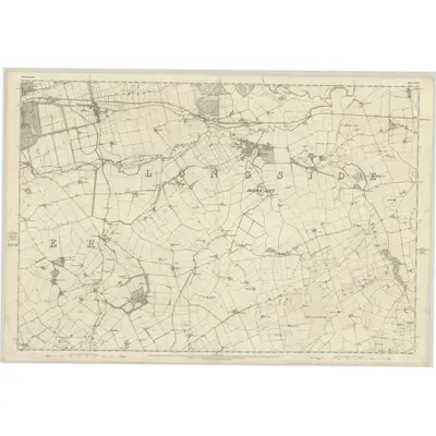 1868 Map of Aberdeenshire, Sheet XXII, 1872 Print