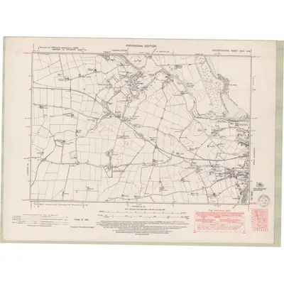 1938 Map of Aberdeenshire Sheet XXIII.NW, 1949 Print