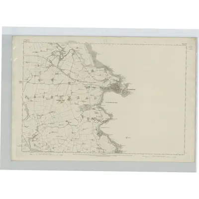 1868 Map of Aberdeenshire, Sheet XXIII, 1872 Print