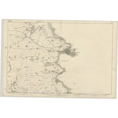 1868 Map of Aberdeenshire, Sheet XXIII, 1872 Print