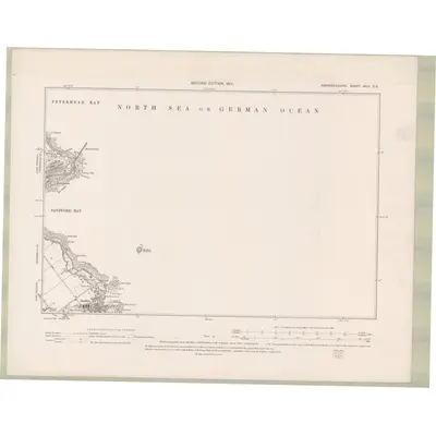 1900 Map of Aberdeenshire Sheet XXIII.SE, 1901 Print