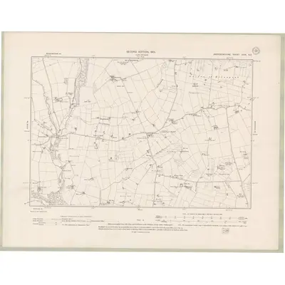 1899 Map of Aberdeenshire Sheet XXIX.NE, 1901 Print