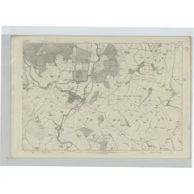 1871 Map of Aberdeenshire, Sheet XXVI, 1874 Print
