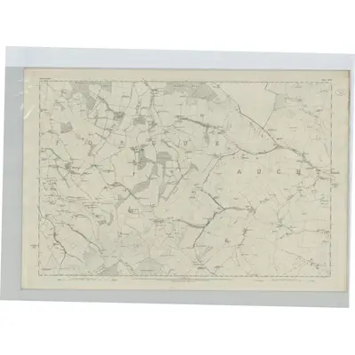 1871 Map of Aberdeenshire, Sheet XXVII, 1873 Print