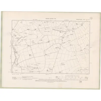 1899 Map of Aberdeenshire Sheet XXX.NE, 1901 Print