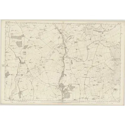1868 Map of Aberdeenshire, Sheet XXX, 1873 Print