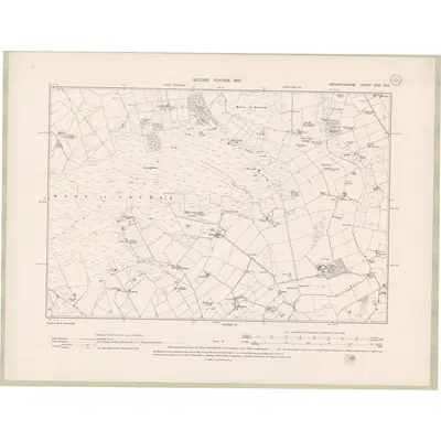 1899 Map of Aberdeenshire Sheet XXXI.NE, 1901 Print